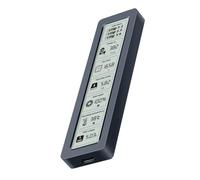 Ujjdwiurgh M. 2 NVME/NGFF SSD - Carcasa con pantalla de visualización inteligente de detección digital de salud USB3.2 Gen2 tipo C 10 Gbps