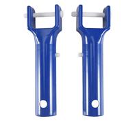 Ujjdwiurgh Mango de cabezal de aspiradora para piscina, accesorios de repuesto con clip en forma de V, 2 unidades