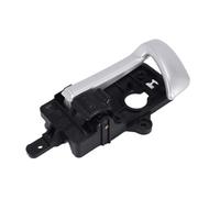 Ujjdwiurgh Manija interior de puerta delantera o trasera izquierda del lado del conductor para 2007-2012 con perilla negra 82610-2B010