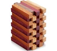 Ujjdwiurgh Manualidades para hacer bolígrafos en blanco, suministros de torneado de 10 piezas exóticas + kits de torneado de madera para proyectos de tallado en madera B