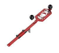 Ujjdwiurgh Máquina de corte para carpintería, base de ranurado, círculo, posición de ranura, soporte de ranura de fresado, plantilla circular, A