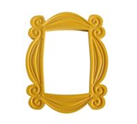 Ujjdwiurgh Marcos de fotos de madera amarillos, hechos a mano, colección de decoración del hogar, regalo de cosplay