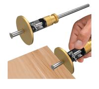 Ujjdwiurgh Medidor de marcado de ruedas, medidor de cola de milano para carpintería, herramientas de marcado de trazado, herramientas esenciales para proyectos de carpintería