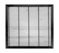 Ujjdwiurgh Mesa de trabajo de panal de abeja, plataforma de 430 x 400 mm, para mini grabador de CO2, mesa de trabajo de panal