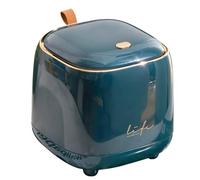 Ujjdwiurgh Mini de Basura para Encimera, de Basura con Tapa Tipo Prensa, Dispensador de de Basura de 0,5 Galones/1,5 litros, Verde