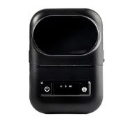 Ujjdwiurgh Mini Impresora TéRmica de Etiquetas,Impresora de CóDigo de Barras, Fabricante de Pegatinas MóVil,Etiqueta InaláMbrica Bluetooth, Factura de Precio, Impresora Dual, Enchufe de la UE