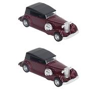 Ujjdwiurgh Modelo de Coche Vintage, Modelo de Mini Coche con Retroceso, AleacióN AutéNtica para Coleccionistas de Transporte para EstanteríA