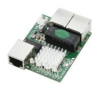 Ujjdwiurgh MóDulo de Conmutador de Red de Puerto EstáNdar Gigabit RJ45 de Industrial MíNimo de Puertos 1000M Divisor de Red Alimentado de 5V-12V