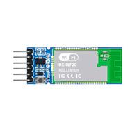 Ujjdwiurgh Módulo Inalámbrico WF20-A Expandible A 6 GHz -MIMO Tri-Band Bluetooth 5.3 Adaptador de Red Interna para Dispositivo Inteligente Portátil