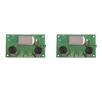 Ujjdwiurgh MóDulo Receptor FM Digital de 2 Piezas, MóDulo Receptor de Radio Placa EstéReo Digital Pantalla LCD PLL 76.0MHz-108.0MHz