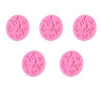 Ujjdwiurgh Molde de Silicona para DecoracióN Pasteles, Herramientas Mariposa, Molde para Pastel Fondant, Utensilios para Hornear de Chocolate Hechos una Mano, DecoracióN de Postres, Galletas