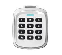 Ujjdwiurgh Multifrecuencia 280-868MHz 280-868MHz Puerta Llave de Puerta de Garaje Teclado Inalámbrico Código Control Remoto Abridor de Puerta ()
