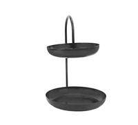 Ujjdwiurgh Multifuncional para Servir,Estante Doble para Pasteles,Estante para Joyas,Bandeja Almacenamiento para DecoracióN Hogar,Estante para Postres,Bandeja para Frutas A