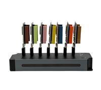 Ujjdwiurgh NerdMiner Hub 2600KH/S Minero de Lotería en Solitario Kit Combinado de Minero 7X370KH/S Minero de Bitcoin BTC Estación de Minería de Criptomonedas para Minería ASIC