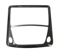 Ujjdwiurgh NP300 2016-2021 - Interruptor de lectura frontal de fibra de carbono para coche, cubierta de marco de lámpara, accesorios adhesivos