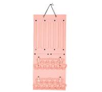 Ujjdwiurgh Organizador de accesorios para el pelo de bebé, soporte para lazos para el pelo, ganchos grandes de fieltro para almacenamiento