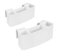 Ujjdwiurgh Organizador de almacenamiento eficiente con separadores ajustables, soporte para herramientas de rueda de cerámica (paquete de 2), 6 x 2.5 x 1.6 pulgadas