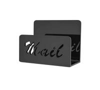 Ujjdwiurgh Organizador de correo para encimera, organizador de correo acrílico para escritorio, organizador de cartas para oficina, escuela, fácil de instalar, fácil de usar