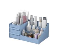 Ujjdwiurgh Organizador de maquillaje, organizador de cuidado de la piel en la encimera, organizador de almacenamiento de cosméticos para cuidado de la piel, lociones, pintalabios C, fácil de instalar