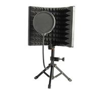 Ujjdwiurgh Pantalla de Aislamiento de Micrófono, Pantallas Absorbentes de Sonido Ajustables para Transmisión de Podcasts, Grabación de Estudio de Canto