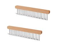 Ujjdwiurgh Paquete de 2 barras de valet de 16.2 pulgadas para armarios extraíbles para colgar ropa, poste de armario