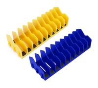 Ujjdwiurgh Paquete de 2 organizadores de alicates, soporte de alicates y organizador de cortadores con base antideslizante, organizador de caja de herramientas, organizador de cajones de herramientas