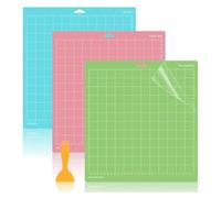 Ujjdwiurgh Paquete de 3 alfombrillas de corte de 12 x 12 pulgadas, alfombrillas de corte adhesivas reutilizables