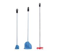 Ujjdwiurgh Paquete de 3 cuchillas mezcladoras de pintura, resina epoxi, barro y esmalte de cerámica, accesorio de agitación para taladro eléctrico, paletas mezcladoras