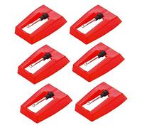 Ujjdwiurgh Paquete de 6 agujas para tocadiscos, fonógrafo de vinilo LP antiguo fonógrafo cabeza piezoeléctrica