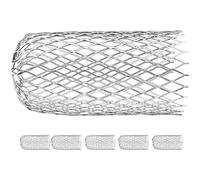 Ujjdwiurgh Paquete de 6 protectores de canalón de aluminio expandible de 7,6 cm para detener las hojas de bloqueo