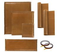 Ujjdwiurgh Paquete de 8 alfombrillas de almohada térmica, 4 tamaños, transferencia de prensado de calor, 2 hojas y 2 cintas