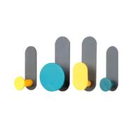 Ujjdwiurgh para Toallas para BañO Montado en la Pared, Adhesivos Resistentes Al Agua para Abrigos, para Batas, para Colgar Ropa en Gabinetes