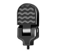 Ujjdwiurgh Pedales traseros de bicicleta de aleación de aluminio, plegables, antideslizantes, de liberación rápida