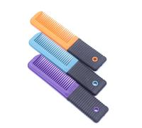 Ujjdwiurgh Peine ergonómico para caballos y melena para caballos y trenzas, herramienta de aseo para caballos