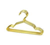 Ujjdwiurgh Perchas pequeñas de metal para ropa de mascotas de 20 cm, para perro, gato, marioneta, muñeca, tienda de mascotas, soporte de ropa, mini colgador