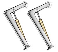 Ujjdwiurgh Piezas de repuesto de alta resistencia con solapa hacia arriba, palanca de presión de aire, tope aleatorio, bisagra de muebles, cierre suave, soporte de cubierta de cierre lento