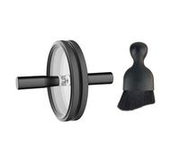 Ujjdwiurgh Pinza limpiadora de discos de vinilo, impermeable, clip de limpieza de discos de vinilo, protector de etiquetas, color negro