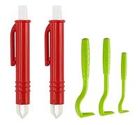 Ujjdwiurgh Pinzas para garrapatas para perros, gatos, niños, juego de 3, ganchos y juego de 2, pinzas para garrapatas, removedor de garrapatas fácil y seguro