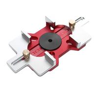 Ujjdwiurgh Placa base ranuradora de corte 2 en 1 para madera, herramientas auxiliares de corte conveniente para carpintería, máquina de corte auxiliar