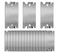 Ujjdwiurgh Placas de uñas para proteger tuberías y cableado, protección esencial de uñas para proyectos de construcción, 30 unidades