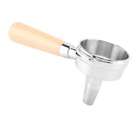 Ujjdwiurgh Portafiltro de té con mango de madera y traje de 58 mm para cafetera / Portafiltro Teapresso/Diseño para bolsitas de té y té roto