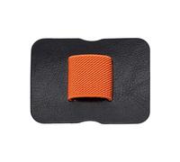 Ujjdwiurgh Portalápices autoadhesivos, portalápices para cuaderno y fundas elásticas diseñadas específicamente 4 paquetes, color naranja