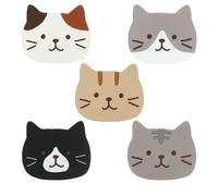 Ujjdwiurgh Portavasos Antideslizante con Forma de, Posavasos para Café, Té, Bebidas, Posavasos de, Soporte para Bebidas Calientes, Almohadilla Aislante para Cocina