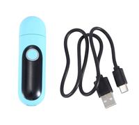Ujjdwiurgh Probador de Alcohol PortáTil Sin Contacto AlcoholíMetro Recargable con Pantalla LED Prueba de Alcohol en el Aliento con Pantalla Digital, Azul