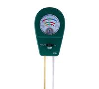 Ujjdwiurgh Probador del Suelo Medidor de Humedad del Suelo Prueba de PH del Suelo Fertilidad Adecuada para el Cuidado del Césped del Jardín Plantas de Invernadero Verde