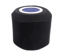 Ujjdwiurgh Protector acústico de filtro de viento para micrófono, para estudios de disco, espuma absorbente de sonido para la mayoría de micrófonos, soporte A