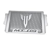 Ujjdwiurgh Protector de radiador para rejilla del enfriador del motor para MT09 MT-09 2021 2022, color plateado