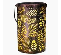 Ujjdwiurgh Proyección de Hojas Luz Solar Hueca Luz de Proyección con de Hierro Luz de Paisaje Decorativa para Jardín y Patio Al Aire Libre