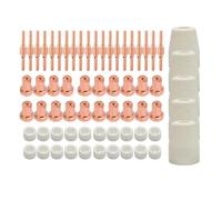 Ujjdwiurgh PT31 - 65 piezas de electrodos de boquilla de corte de plasma de aire extendido para CUT-40 LGK40 CUT-50 CT-312 CT418
