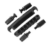 Ujjdwiurgh Puente de guitarra LP de 6 cuerdas para guitarra eléctrica, repuesto de alta calidad, color negro